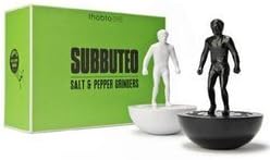 Thabto Subbuteo Salt And Pepper Grinders By