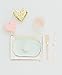 Sugar & Cloth Peach and Gold Plastic Disposable Flatware Set, 36-Piece, Service for 12