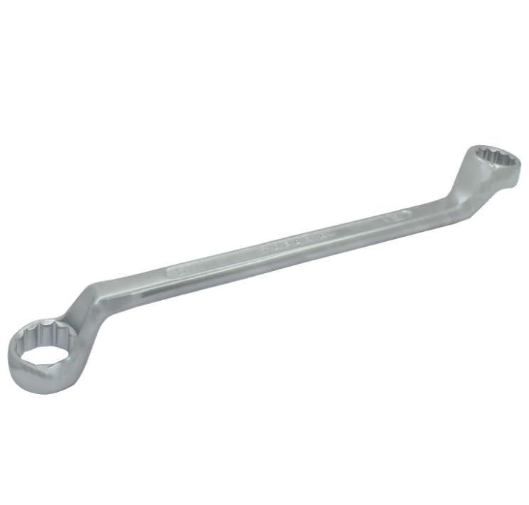Taparia Ring Spanner β 24mm x 27mm, Chrome Plated Finish - Ideal for Industrial Use 1