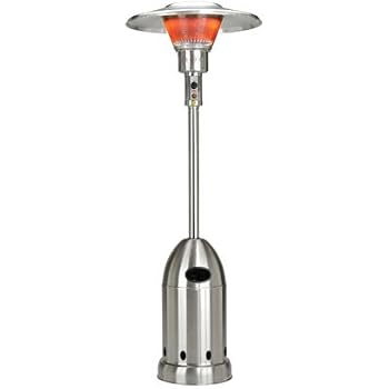 Amazon.com : Napoleon PTH40PGM Patio Heater Liquid Propane Gun Metal ...