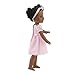 Emily Rose 14 Inch Doll Clothes | Pink Easter Doll Dress with Rosette Headband | Fits 14