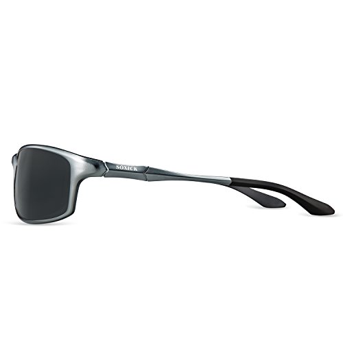 Sunglasses Men's Polarized UV400 protection Classic Retro Wayfarer lightweight Sunglasses