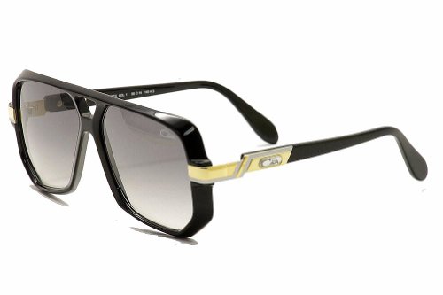 Cazal sunglasses cz 627/3 001 black and gold 59mm
