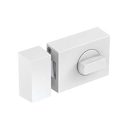 Basi® Kastenzusatzschloss KS500 Tür-Zusatzschloss verschiedene Farben Sicherheitsschloss 1303-0201, Weiß