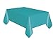 Unique Industries - Teal Plastic Tablecloth, 108