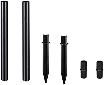 Eastred Torch Light Accessories Spike,Extension and Joint Kits 2 Pack Solar Flame Torches, Extension Makes Torches Taller 12"