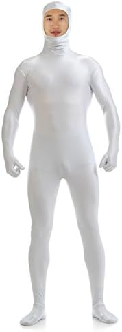 JustinCostume Spandex Open Face Full Bodysuit Zentai Suit