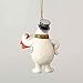 Enesco Frosty the Snowman by Jim Shore Frosty with Kid Scene on Belly Ornament