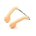 Swim Nose Clip for Adults Kids(Ages 8-18) or swimming Beginner Beige AC-1