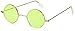 Forum Novelties Glasses Hippie Green Lenses