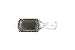 Bass Brushes | The Wave Brush | Groom & Condition Men's Hair Brush | Premium Natural Bristle FIRM | High Polish Acrylic Handle | Classic Club Style | Crystal Clear Finish | Model 153 - CLC