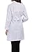 Taylor Eddie Professional Lab Coat for Women, Long Sleeve Lab Coat with Pockets, Female White Lab coat