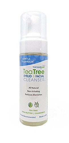 Gentle Formula Tea Tree Eyelid and Facial Cleanser (180 mililiters)