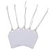 Marking Tags with String,100 Pieces White Price Tags with String Attached,Tags Display Label with Hanging String for Product Jewelry Clothing Sale Price Tags (Extra Free 33Ft String)
