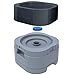 PET WEIGHTER Elevated Dog Bowls, Raised Dog Food Bowls for Large Dogs, Heavy Feeding Station Food & Water No Spill Non-Slip, Tall Bowl Stand for Extra Large Medium Small Dogs and Cats, Dishwasher Safe