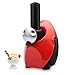 Homemade Frozen Fruit Yogurt Dessert Maker, Automatic Healthy Ice Cream Maker Electric Machine, Sweet Treat Smoothie Sorbet Maker Blender by Excelvan (Red)