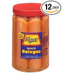 Fischer S Snack Bologna Made With Chicken And Pork Packed In
