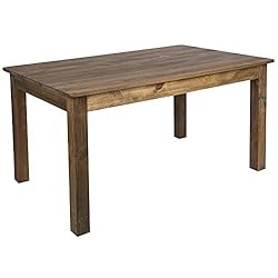 Flash Furniture 60" x 38" Rectangular Antique