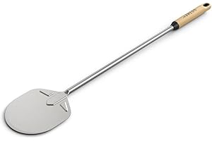 Gozney Utility Turning Peel, 31.5" Long with a 6" Wide Stainless Steel Blade and a Beech Wood Handle