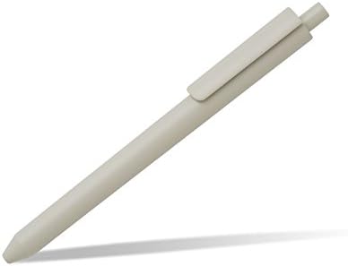 Swiss Made Matte Taupe Beige Chalk Premec Award Winning Ballpoint Pen 1.5 Mile Writing Ink With Floating Ball Technology