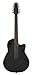 Ovation Mod TX Collection 12-String Acoustic-Electric Guitar, Textured Black, Deep Contour Body (2058TX-5)