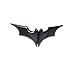 Unisex's Zinc Alloy Man Batman Batarang Money Clip Black