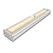 OJA Rechargeable Motion Sensing Cabinet Light, Handmade Aluminun Alloy USB Closet Lights, Magnetic Stripe Stick-on Anywhere Hallway Light for Closet, Attics, Hallway, Washroom, Corridor