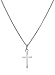 Amazon Collection Children's Sterling Silver Petite Cross Pendant, 13