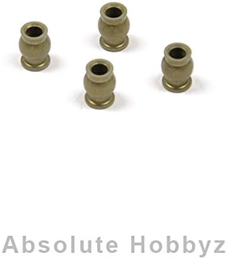 GHEA Racing Products Mugen MBX7 Hard Anodized Lower Shock Ball Kit (4)