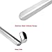 Yamesu Metal Shoe Horn Long Handle 16 inch Extra Long Handled Stainless Steel Shoehorn with Comfort Grip for Seniors, Boots, Kids, Elderly, Pregnant