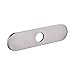 KES 10-Inch Kitchen Sink Faucet Hole Cover Deck Plate Escutcheon, Brushed Steel, PEP3S26-2