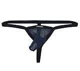 Winday Men's Sexy Underwear Thong G-string Elastic Smooth Bikini Underwear