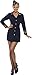 Smiffy's Women's Flight Attendant Costume with Dress and Hat