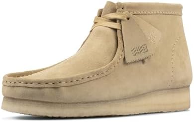 Amazon.com | Clarks Men's Wallabee Loafer Loafer Maple Suede Weave