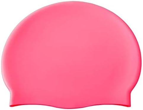 Good Quality Swim Cap by Joggaboms, Silicone, Keeps Hair Dry, Easy Fit, Popular for Kids and Adults