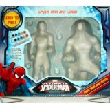 Marvel Ultimate Spiderman Paint Your Own Statues Kit