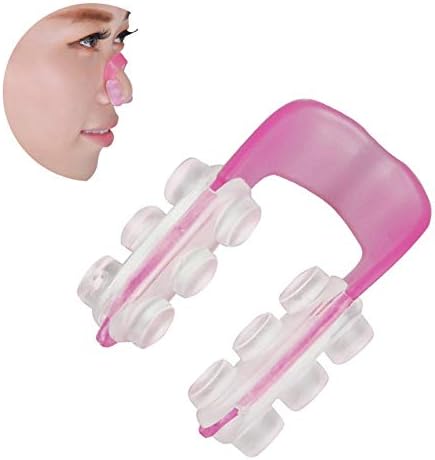 Reduce spine pressure Correct body shape Relieve Hlk U Shaped Plastic Higher Bridge Nose Up Clip for Girls Ladies Women(Magenta)