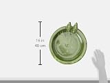 Esschert Green Bird Bath Ceramic Round 10.9 cm 32.9 cm 30.7 cm view 4