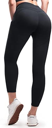 AMYTIS Yoga Pants For Women With Pockets High Waist Workout Running Leggings Gym Sports Leggings Tie Dye 3 Pack