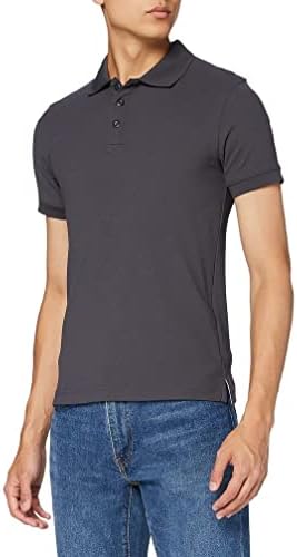 Herren Crewline Polo, 980 Ebony, M EU