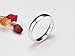 EAMTI 2mm 4mm 6mm 925 Sterling Silver Ring High Polish Plain Dome Wedding Band Comfort Fit Size 3-13