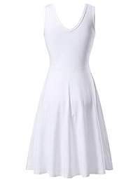 Vestido sin mangas para dama con cintura en la cintura