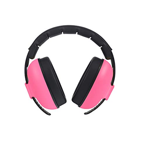 QUICATCH Baby Ear Protection Noise Canceling Headphones Adjustable Ear Muffs for Autism Newborn Infant Autism Toddlers (Hot Pink) - Thumbnail 2