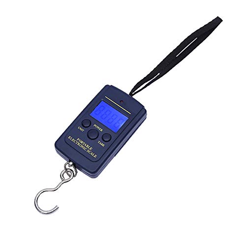 Backlight 40kg Electronic Scale Portable Hook Scale Hoisting Scale Spring Scale - Thumbnail 7
