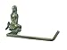 Hampton Nautical Antique Bronze Cast Iron Mermaid Toilet Paper Holder 10