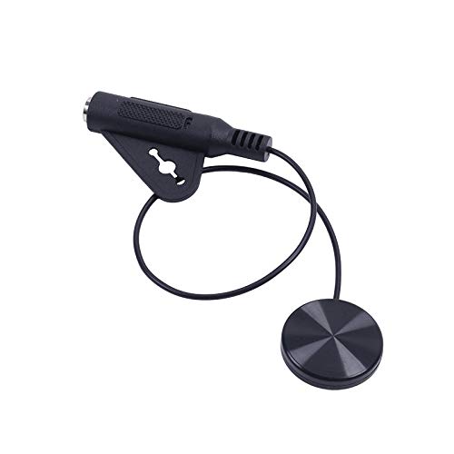 Electronic Acoustic Guitar Pickup, Piezo Contact Pickup for Guitar, Ukulele, Violin, Mandolin, Banjo, Cello, Kalimba, Harp, Cajon