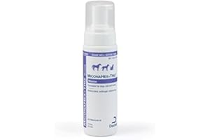 SLAIGE MiconaHex +Triz Mousse 7.1 ounces (200ml), Formulated for Dogs, Cats and Horses, Antimicrobial, Antifungal, Moisturizing, By Dechra Veterinary Products