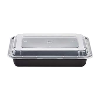 Karat IM-FC1028B 28oz. PP - Recipiente para alimentos (microondas ...