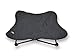 HDP Elevated Padded Napper Cot Space Saver Pet Bed Color:Black Size:Large