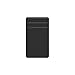 mophie Hold force wallet for use with Base Case for Apple iPhone 7 and iPhone 7 Plus - Black